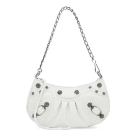 Le Cagole Le Cagole Mini-Tasche mit Kette „Weiß“ 6958141VG9Y9104