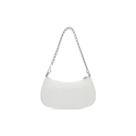 Le Cagole Le Cagole Mini-Tasche mit Kette „Weiß“ 6958141VG9Y9104