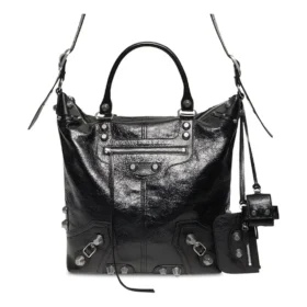 Le Cagole Medium-Tragetasche „Black“ 719067210KR1000