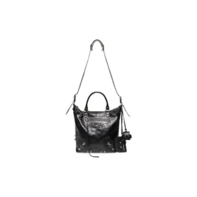 Le Cagole Medium-Tragetasche „Black“ 719067210KR1000