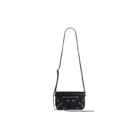 Le Cagole Mini-Flap-Tasche „Black“ 781911210KR1000