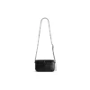 Le Cagole Mini-Flap-Tasche „Black“ 781911210KR1000