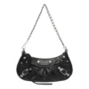 Le Cagole Mini-Tasche mit Kette „Schwarz“ 6958141VG9Y1000
