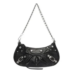 Le Cagole Mini-Tasche mit Kette „Schwarz“ 6958141VG9Y1000