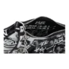 Le Cagole Mini-Tasche mit Kette und Graffiti „Black“ 695814210G61090