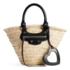 Le Cagole Small Basket „Beige Black“ 7710652AAVE9260