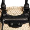 Le Cagole Small Basket „Beige Black“ 7710652AAVE9260