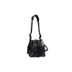 Le Cagole Xs Beuteltasche „Black“ 7024311VG9Y1000