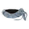 Le Cagole Xs Denim-Umhängetasche „Blue“ 6713092109U4715