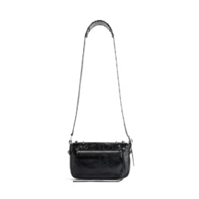 Le Cagole XS Flap Bag DIY Metal „Schwarz“ 7190822AAXD1000