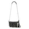 Le Cagole Xs Flap Bag Metallized „Metalic Grey“ 7190822AAWR1314