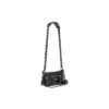 Le Cagole Xs Flap Bag mit Piercings „Schwarz“ 7190822AAE31000