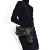 Le Cagole Xs Flap Bag „Schwarz“ 719082210KR1000