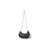 Le Cagole Xs Umhängetasche mit Kette „Schwarz“ 7128131VG9Y1000