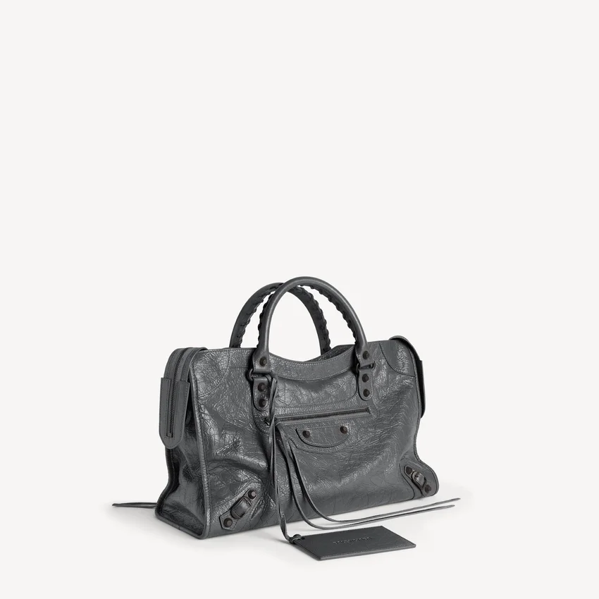Le City Bag Medium in Vulkangestein Le City Bag Medium in Vulkangestein
