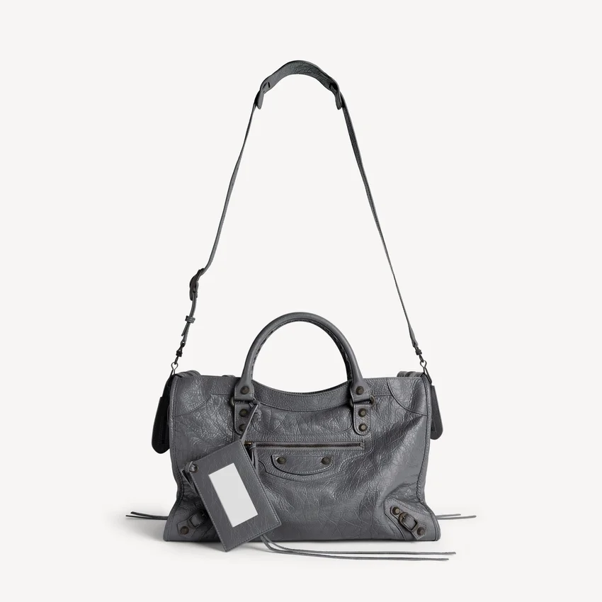 Le City Bag Medium in Vulkangestein Le City Bag Medium in Vulkangestein