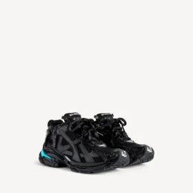 LED-Sneaker für Herren in Schwarz