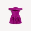 Lila Off-Shoulder-Minikleid für Damen Lila Off-Shoulder-Minikleid für Damen