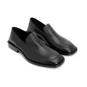 Loafer mit Münzrand „Schwarz“ 615723WA72L1000