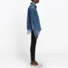 Logo-Denim-Jacke „Blue“ 557388TBP464773