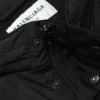 Logo-Intarsien-Regenjacke „Black“ 681449TLO061000