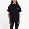 Logo, lockere Passform, kurze Ärmel, Unisex, schwarz 556150TAV441000