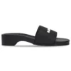 Logo Pool Clog Slides „Black Rubber“ 707094W1S9M1090