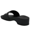Logo Pool Clog Slides „Black Rubber“ 707094W1S9M1090