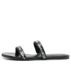 Logo-Sandalen „Calf Black“ 694999WCAE11090