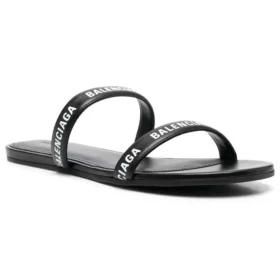 Logo-Sandalen „Calf Black“ 694999WCAE11090