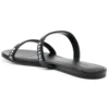 Logo-Sandalen „Calf Black“ 694999WCAE11090