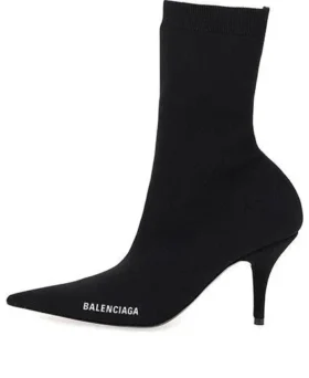 Logo-Socken-Stiefel „Schwarz“ 616246W18021090