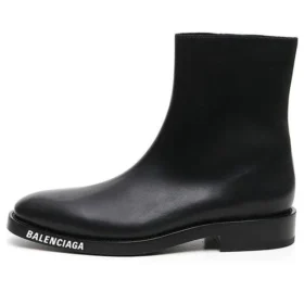 Logo-Stiefel „Schwarz“ 590717WA7201000