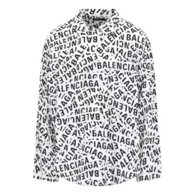 Logo Strips Minimal Shirt „Weiß“ 681812TML219040