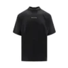 Logo-T-Shirt „Black White“ 764235TQVN11083