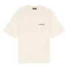 Logo-T-Shirt, Medium Fit „Beige“ 612966TMVF49069
