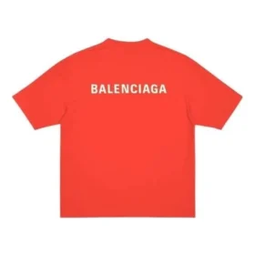 Logo-T-Shirt, Medium Fit „Bright Red“ 612966TMVF43168