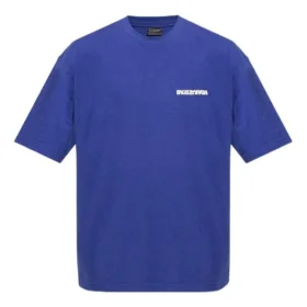 Logo-T-Shirt, Medium Fit „Indigo“ 612966TLVB34388