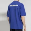 Logo-T-Shirt, Medium Fit „Indigo“ 612966TLVB34388