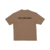 Logo-T-Shirt Medium Fit „Tan“ 612966TMVF47761