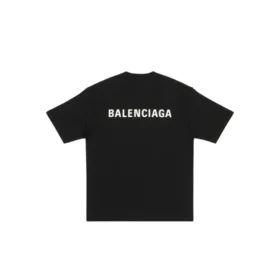 Logo-T-Shirt, Medium-Passform „Schwarz“ 612966TMVF41070