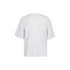 Logo-T-Shirt mit kurzen Ärmeln, grau 583098TFV652569