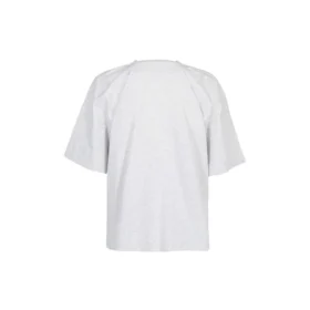 Logo-T-Shirt mit kurzen Ärmeln, grau 583098TFV652569