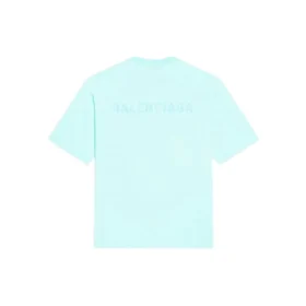 Logo-T-Shirt, mittlere Passform „Mint Tint“ 612966TLVB93062