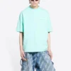 Logo-T-Shirt, mittlere Passform „Mint Tint“ 612966TLVB93062