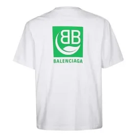 Logo Umweltfreundlich Kurzarm Unisex Weiß 594579THV639000
