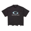 Loop Sports Icon Cropped T-Shirt „Schwarz“ 783399TRVC23521