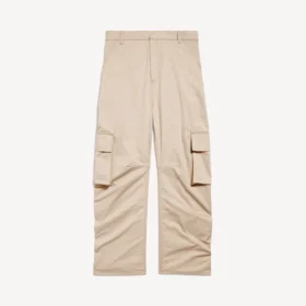 Lässige Cargo-Hose für Damen in Beige