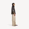 Lässige Cargo-Hose für Damen in Beige