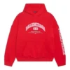 Maison Balenciaga Hoodie, weite Passform „Rot“ 674986TLVJ26441